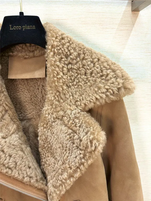 Loro piana shearling coat